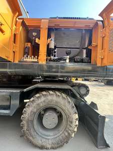 Excavadora de ruedas Hyundai210W-9T usada, 21 toneladas de peso operativo, buen estado de funcionamiento, maquinaria de construcción usada Hyundai210W-9T - Product Image 6