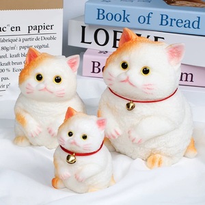 ของเล่นบีบแมว ของเล่นคลายเครียด ขายดีในเน็ต ตุ๊กตาแมวบีบเหมือนจริง ของขวัญ ของสะสม - Product Image 3