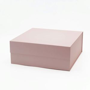 Large square Fancy pink Girls Party Dress Packaging Ribbon <b>Gift</b> <b>Box</b> Wholesale - Product Image 2