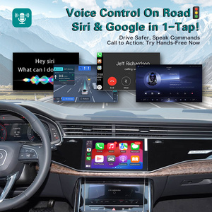 Box Wireless MMI CarPlay per Audi A6 <span class=keywords><strong>A7</strong></span> A8 Q6 Q7 Q8 2019-2025 Sistema MIB3 Android Auto Controllo Touch Mirror Link Telecamera Posteriore - Product Image 5