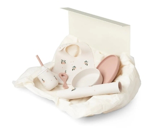 New Model European Silicone Dinner <b>Set</b>, Silicone Placemat, Plate, Bib, Bowl and Drink <b>Cup</b> <b>Set</b> - Product Image 2