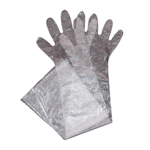 Gants vétérinaires jetables en polyéthylène de 90 cm de longueur, gants pour la collecte de semence pour l'élevage - Product Image 5
