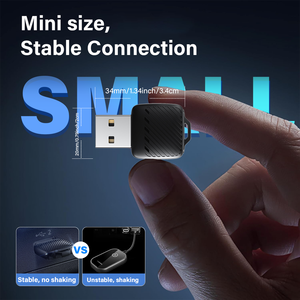 Hộp <span class=keywords><strong>mini</strong></span> thông minh 2 trong 1 không dây di động Carplay Dongle Bộ chuyển đổi tự động <span class=keywords><strong>Android</strong></span> plug-and-play có dây bảo hành 1 năm - Product Image 2