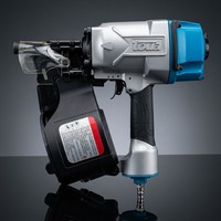 Pistolet à clous pneumatique en aluminium de qualité industrielle Toua CN80, clous en bobine de 50-80 mm pour l'emballage du bois et des palettes