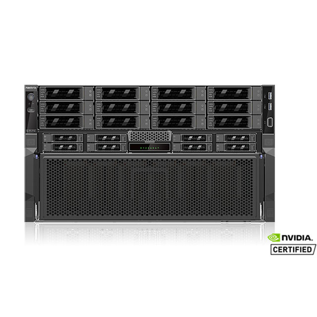Nettrix AI X660 G45 Rack Server for Deep Learning Training 6U 2-Socket