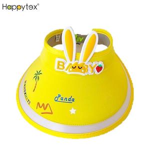 2024 enfants crème <span class=keywords><strong>solaire</strong></span> chapeau été vide haut Protection UV bébé parasol chapeau respirant fille mignon soleil enfants chapeaux lapin conception - Product Image 5
