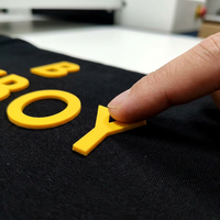 Étiquettes en silicone 3D écologiques et durables, badges de marque en relief lavables, patchs thermocollants pour sacs et chaussures