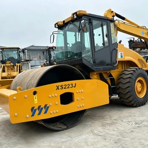 Original China XS223J 22 Ton Vibratory <b>Roller</b>, Low Working Hours Shangchai Engine,Good Condition for work. - Product Image 1