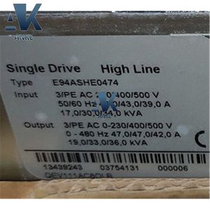 Contrôleur de servomoteur Lenze E94ASHE0474 / E94ASHE0474E34 / E94ASHE0474E34NNER Amplificateur - Product Image 2