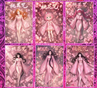 YS Exquisite Female Character Trading Table Playing Game Card Beautiful Illustrated Board Game Card Set Hobby Collection Display