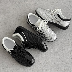Zapatillas Deportivas para Hombre con Aumento de Altura, Parte Superior de Microfibra Transpirable, Cierre con Cordones Iluminados, Entresuela de Goma, para Primavera - Product Image 3