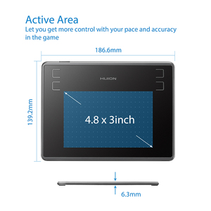 Tablette de dessin numérique Huion H430P, tablette graphique professionnelle pour ordinateur, apprentissage éducatif, dessin et gribouillage, avec stylet numérique - Product Image 2