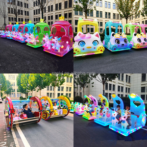 Commercial Street Set up a Stall Make Money Children Amusement Equipment Excavator Driving Car Double Seat Bumper Car - Product Image 2