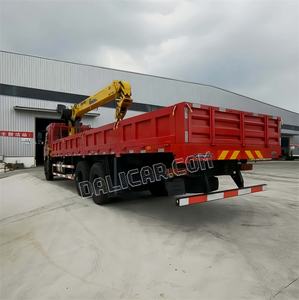 رافعة شاحنة محمولة على ذراع الرافعة 6*4 12 طن من Dongfeng 6X4 رافعة متداخلة محمولة على شاحنة دبي للبيع - Product Image 6