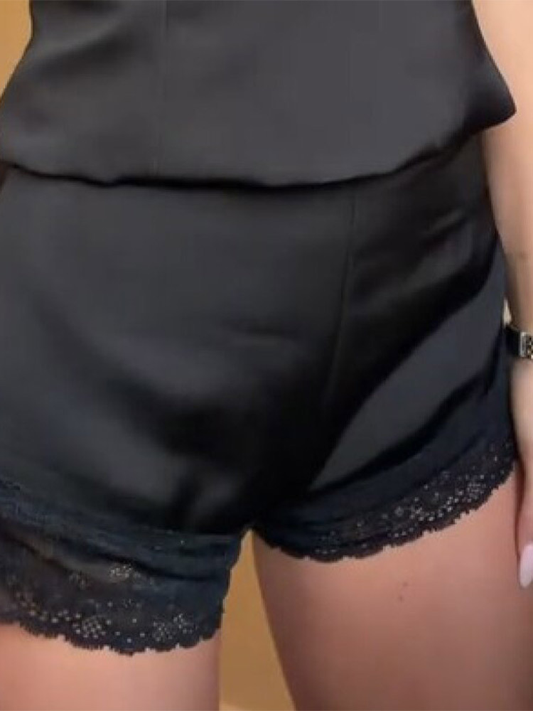 Pantalones cortos negros