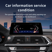 Sistema Operativo Linux de 10.25 Pulgadas para BMW X3 G01 X4 G02 2018-2022, Reproductor Multimedia para Auto con DVD, GPS, Navegación, Carplay Inalámbrico y Pantalla