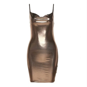 Robe de soirée vintage sans bretelles en laine peignée antistatique pour <span class=keywords><strong>femme</strong></span>, collection été 2026, promotion exceptionnelle - Product Image 6