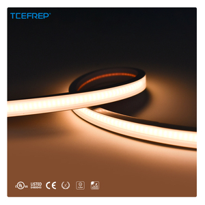 Tira de Luz LED de Neón Flexible para Exteriores, Resistente al Agua IP67, 5 Metros, COB Monocromática, Atenuable, para Paisajismo - Product Image 1