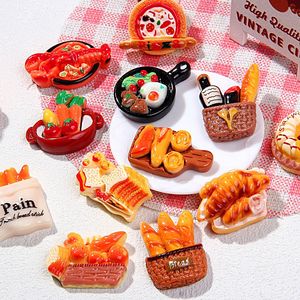3D樹脂シミュレーション食品ミニパンDIY手作りミニ樹脂玩具アクセサリー - Product Image 3