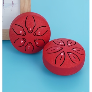 En Stock: Mini Tambor Etéreo <span class=keywords><strong>de</strong></span> <span class=keywords><strong>3</strong></span> Pulgadas y 6 Tonos con Bolsa, Instrumentos <span class=keywords><strong>de</strong></span> Percusión para Niños, Tambores <span class=keywords><strong>de</strong></span> Lengüeta <span class=keywords><strong>de</strong></span> Acero - Product Image 6