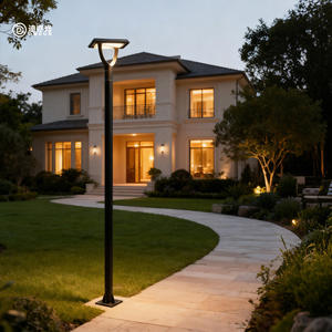 Lampe de jardin imperméable de style moderne, éclairage LED extérieur, parc, communauté, jardin, villa, éclairage de rue, paysage, minimaliste moderne - Product Image 4