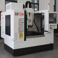 Fresadora CNC Vertical XH7126 XK7126 de un Solo Husillo BT40 con Sistema de Control GSK Fanuc