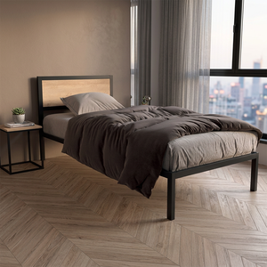 Cama Moderna de Lujo de Madera Maciza Tamaño King, Estilo Nuevo, Muebles de Dormitorio de Alta Calidad a Precio de Fábrica - Product Image 3