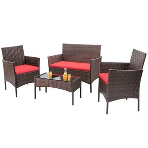 Housse de canapé d'extérieur en rotin PE personnalisable à faible MOQ, imperméable, pour protection de meubles en osier de patio - Product Image 2