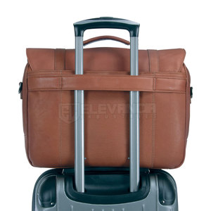 Vente d'usine OEM Sac pour ordinateur portable de voyage Sac à dos pour ordinateur portable en cuir/nylon de haute qualité - Product Image 3