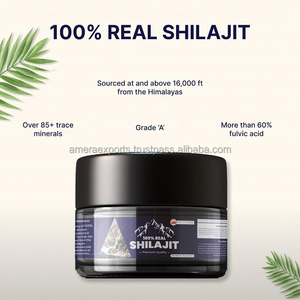 Shilajit del Himalaya de Calidad de Exportación 2025, Extracto de Hierba Puro, Extraído con Solvente, Resina Negra Brillante Cultivada en la Naturaleza de la India - Product Image 4