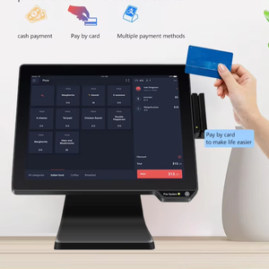 Pantalla táctil de 15 ", sistema Android, máquina registradora, terminal POS todo en uno, dispositivo de Software NFC fuera de línea para restaurante minorista - Product Image 1
