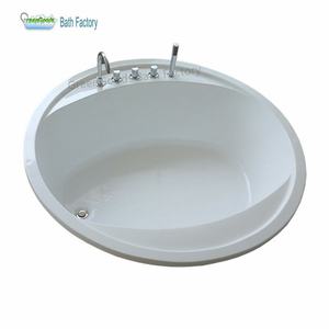 Baignoire en acrylique <span class=keywords><strong>de</strong></span> haute qualité en <span class=keywords><strong>forme</strong></span> <span class=keywords><strong>de</strong></span> <span class=keywords><strong>cercle</strong></span> avec douche pour une ou deux personnes - Product Image 1