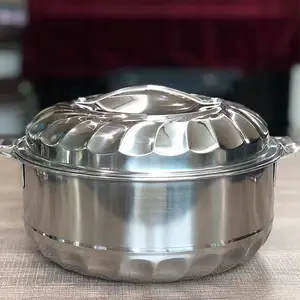 6pcs अछूता हॉट पॉट सेट casseroles थर्मस 4pcs स्टेनलेस स्टील अछूता पुलाव सेट