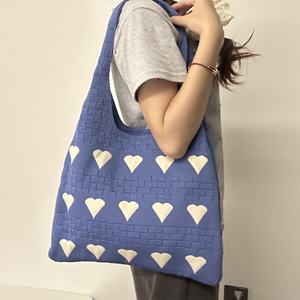 Sac à main tricoté 3D pour femme, sacs à bandoulière au design professionnel, vente en gros, pratique, <span class=keywords><strong>chic</strong></span>, moderne et tendance - Product Image 5