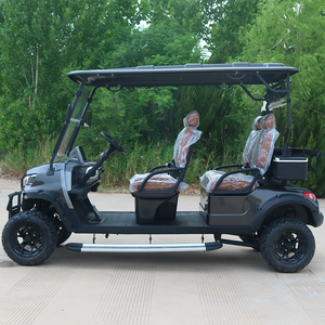 Carro <span class=keywords><strong>de</strong></span> <span class=keywords><strong>Golf</strong></span> Eléctrico con Batería <span class=keywords><strong>de</strong></span> Litio, Capacidad para 4 Pasajeros, para Turismo, Caza y Recreación - Product Image 5