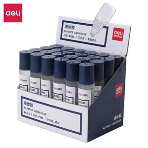 Pegamento Líquido Deli 7302S 50ml Material PVAL Punta de Pincel para Uso Escolar y de Oficina - Product Image 1