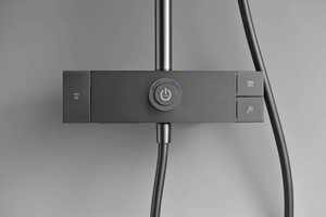 Nouvelle Robinet Mural en Laiton Poli à Longue Durée de Vie avec Cartouche Céramique, 3 Voies, Température Constante, pour Hôtels, Spas, Appartements, Jet Doux, Pluie Carrée - Product Image 4