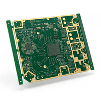 Carte de contrôleur d'array de stockage IA personnalisée, PCB multicouche avec HDI, BGA, Fanout, perçage arrière et vias scellés à la résine