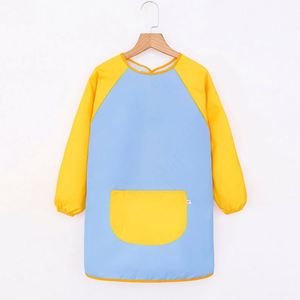 Delantal de Dibujo de Manga Larga para Niños, Impermeable, con Cierre de Velcro, para Jardín de Infancia, Arte y Pintura - Product Image 4