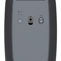 Souris sans fil 2-en-1 avec étui de chargement et écouteurs intégrés, accessoire de bureau pour ordinateur