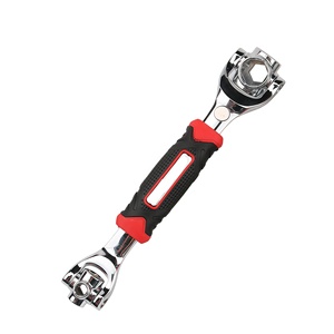 Clé à douille multifonctionnelle 8 en 1, 52 en 1, tête rotative à 360°, acier au carbone chromé, clé à molette pour la maison et l'automobile - Product Image 4