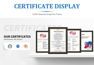 Portes de <span class=keywords><strong>garage</strong></span> automatiques haut de gamme en alliage d'aluminium et verre, ouverture latérale électrique, coupe-vent, pour villas de luxe et usage commercial, <span class=keywords><strong>portail</strong></span> élégant - Product Image 6