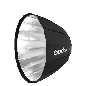 P90l P90h 90cm Softbox Bowen dağı derin parabolik reflektör adaptörü difüzör stüdyo flaş ışığı toptan için taşıma çantası