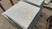 Dalles de granit gris clair G603 pour marches d'escalier, revêtement, bordures et pavés