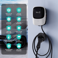 Wallbox 22KW 11KW 7KW Tipo 2 Smart Home EVSE Estación de carga 32A Ev Cargador Nueva condición Fabricado por Wallbox