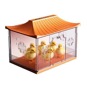 Nuova Cuccia/Incubatrice in Plastica a H per Pulcini, Anatre, Quaglie e Piccoli Animali con Controllo Accurato della Temperatura per Polli e Quaglie - Product Image 2