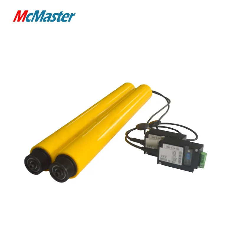 Kualitas Tinggi Bjdm60 Baja Tahan Karat OEM OD 60Mm 24V 48V DC Drum Motor Roller Konveyor Motor Drive Roller