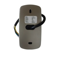 DWECCRF 125KHz EM TK4100 门禁智能卡读卡器金属感应式韦根协议 ABS 1-8cm读取距离 RFID 门禁窗台读卡器