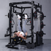 Machine de musculation multifonctionnelle Zoshine avec poulies doubles réglables pour entraînement à domicile