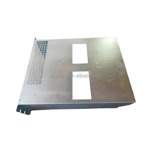 Peças De Corte OEM Produtos Serviços De Máquinas Caixa De Estampagem De Dobra Soldada Perfuração CNC Custom Sheet Metal Fabrication Enclosure